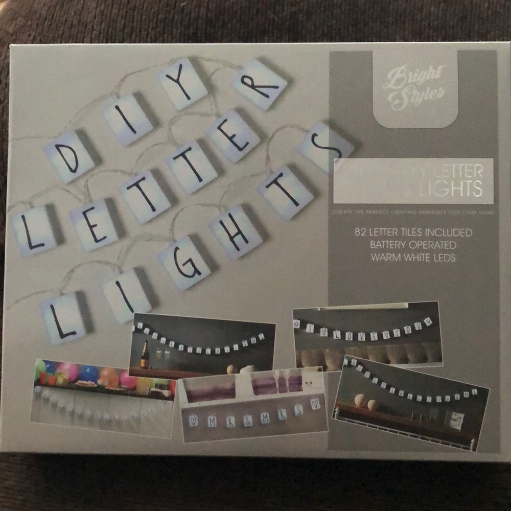 Letters that light... make a statement shine!!!!